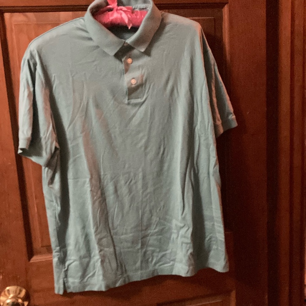 Emporio Armani Blue Polo Shirt Classic Style